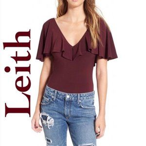 Leith Cape Overlay Bodysuit